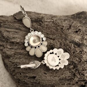 Lia Sophia "Opaline" Cut Crystal Earrings